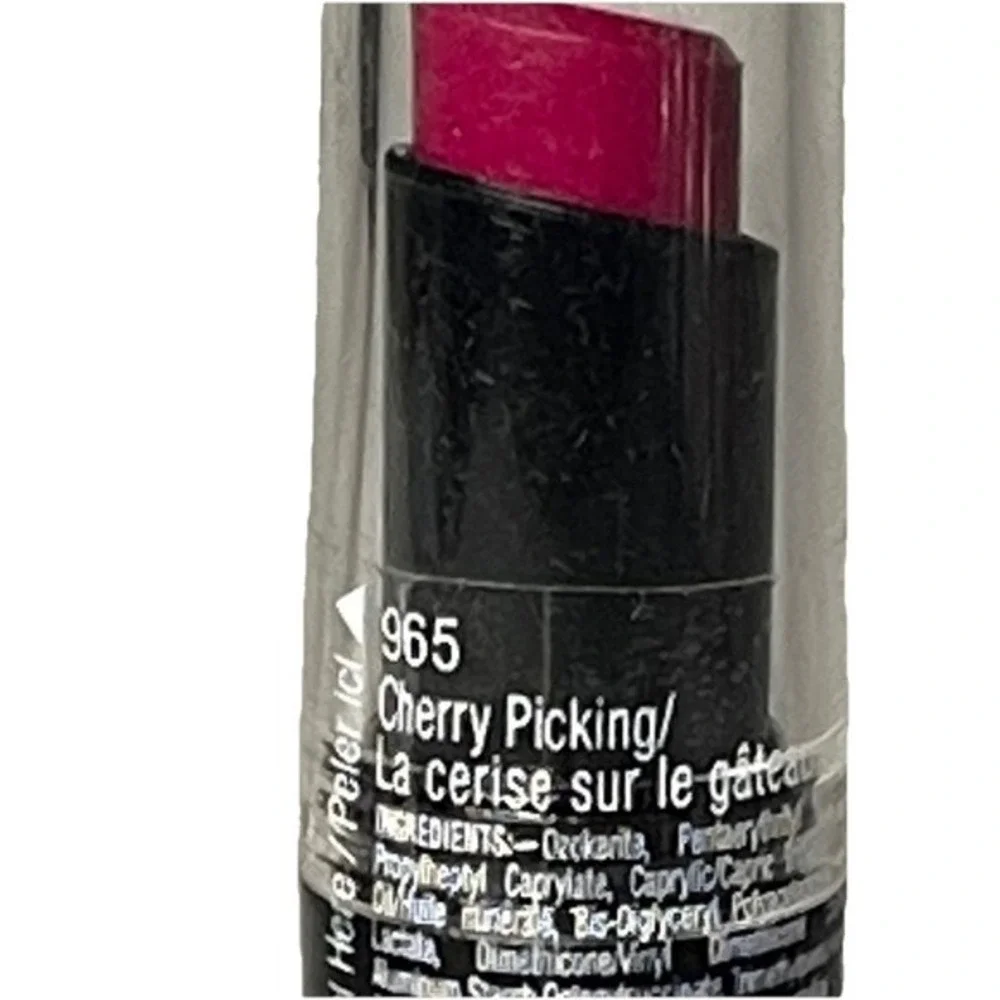 Wet n Wild MegaLast Lipstick‎ Cherry Picking Bold Berry Pink 965 New Sealed Sexy